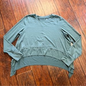 ⭐️4 for $10 Sale! NEW Body & Sol Long Sleeve Layer Shirt in Dusty Teal size L
